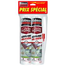 2 mastics Perfect Home Murs & Fenêtres blanc 280 mL - RUBSON