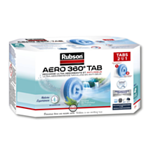 4 sacs recharges absorbeur d’humidité Aéro 360° vanille - RUBSON