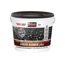 Revêtement d'étanchéité Toitures Liquid Rubber plus - Noir - Bidon 5l - RUBSON