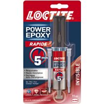 Colle Epoxy Rapide 5 min Inv Seringue 11ml - LOCTITE