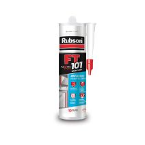 Mastic FT 101 Sanitaire Blanc Cart 280ml - RUBSON