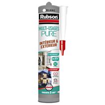 Mastic Pure multiusage Intérieur Extérieur blanc 280 mL - RUBSON