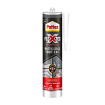 Mastic colle tout en 1 noir 389g Flextec - PATTEX