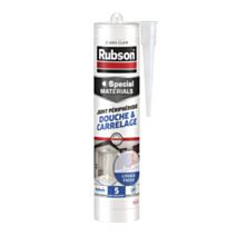 Joint Périphérique Douche & Carrelage Gris 300ml - RUBSON