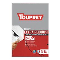 Enduit Extra' Rebouch poudre 1 kg blanc - TOUPRET