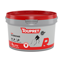 Enduit Reboucher pâte 4 kg blanc - TOUPRET