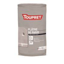 Plâtre Paris Poudre Blanc 15kg - TOUPRET 