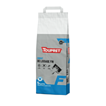 Enduit Lisser F poudre 5 kg blanc - TOUPRET