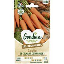 Carotte de Colmar à Cœur Rouge 2 - GONDIAN
