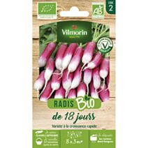 Graines Radis de 18 Jours Bio - VILMORIN
