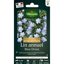 Graines Lin Annuel Blue Dress - VILMORIN