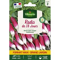 Graines Radis de 18 Jours Grand Format - VILMORIN