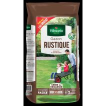 Gazon Rustique 5kg dont 1kg gratuit 200-300m² - VILMORIN