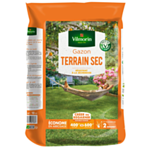 Gazon Rustique Terrain Sec 10kg - VILMORIN