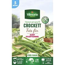 Graines Haricot Nain Vert Crockett 5m - VILMORIN