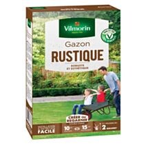 Gazon Rustique boîte de 250 gr - 10 ou 15 m² - VILMORIN