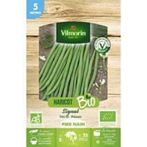 Graines Haricot Nain Vert Signal Bio 5m - VILMORIN
