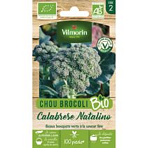 Graines Chou Brocoli Calabrese Natalino Bio - VILMORIN