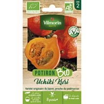 Graines Potiron Uchiki Kuri Bio - VILMORIN