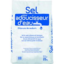 Sel adoucisseur traitement de l’eau - SALINS