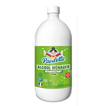 Alcool ménager Citron 1L ecocert - PAULETTE