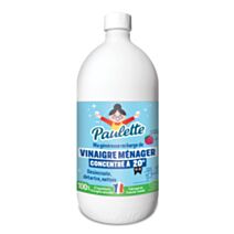 Vinaigre ménager concentré 20° framboise 1L ecocert - PAULETTE