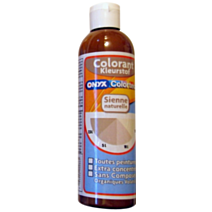 Colorant universel pour peinture Sienne naturelle 250ml - ONYX COLORTECH
