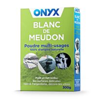 Blanc de Meudon poudre 300g naturel multi-usages - ONYX
