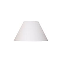 Abat-jour toiline forme empire Ø30 blanc cassé
