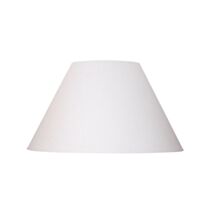 Abat-jour toiline forme empire Ø40 blanc cassé