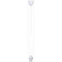 Cordelière plastique blanc cordon électrique x25