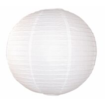Suspension Boule papier japonais Ø 30 cm blanc - COREP