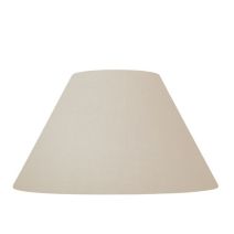 Abat-jour forme conique D35 coton chanvre