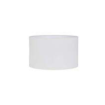 Abat-jour forme cylindre 25H17 blanc cassé