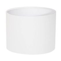 Abat-jour toiline cylindre Ø35 H.19 blanc cassé