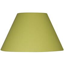 Abat-jour forme conique D19 coton absinthe 