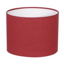 Abat-jour toiline cylindre Ø40 H.19 cerise