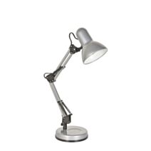 Lampe de bureau architecte triple articulation gris