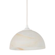 Suspension ambre dôme nuage d19cm