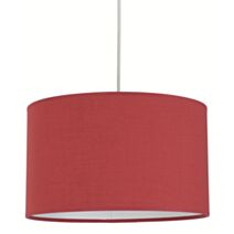 Suspension cylindre Ø30 H.18 cerise