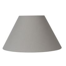 Abat-jour forme conique D30 coton ciment