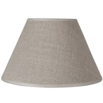 Abat-jour toile de jute conique toile de jute Ø25cm