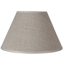 Abat-jour toile de jute conique toile de jute Ø25cm