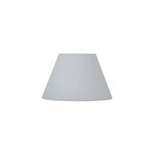 Abat-jour forme conique Ø25 tourterelle Bague E27