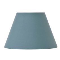 Abat-jour pétrole conique coton Ø19cm