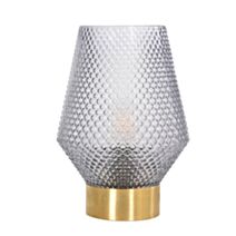 Lampe Acerola Verre Fumé 27,5cm E27 - COREP