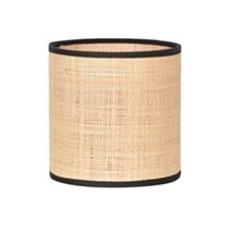 Abat-jour pétrole/absinthe cylindre matière Ø15cm