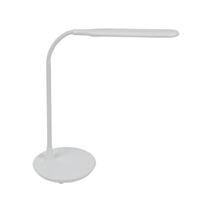 Lampe abs et silicone blanc ted.