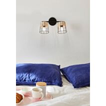 Spot métal noir mat indah