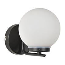 Applique verre noir mat swann